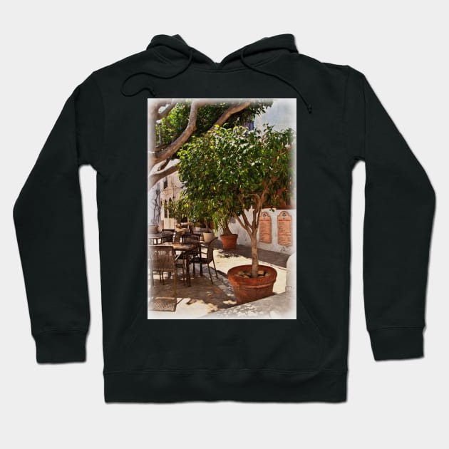 A Shaded Table in Mojácar Hoodie by IanWL